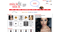 Desktop Screenshot of mixitandstixit.com